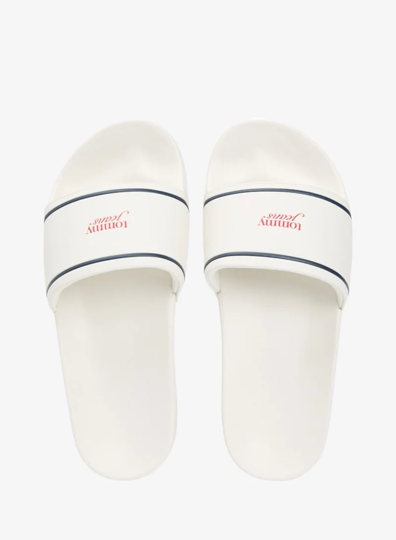 TOMMY JEANS  Logo Contoured Pool Slides for Women | Best Price UAE